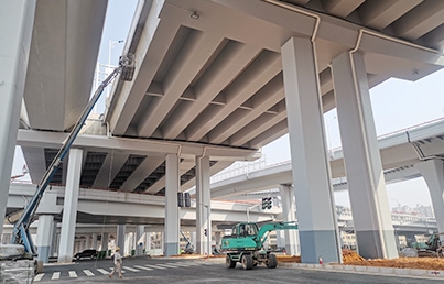 赣州快速路高架涂装